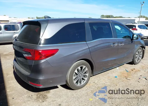 2022 Honda Odyssey Ex-L from USA, damaged, VIN 5FNRL6H7XNB051176